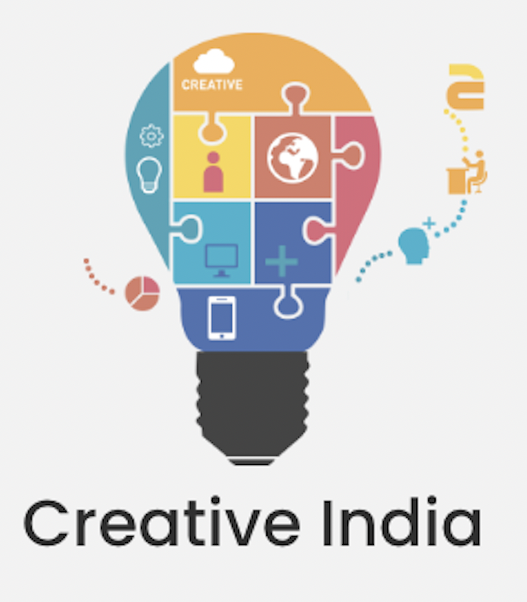 Creative India innovation concept